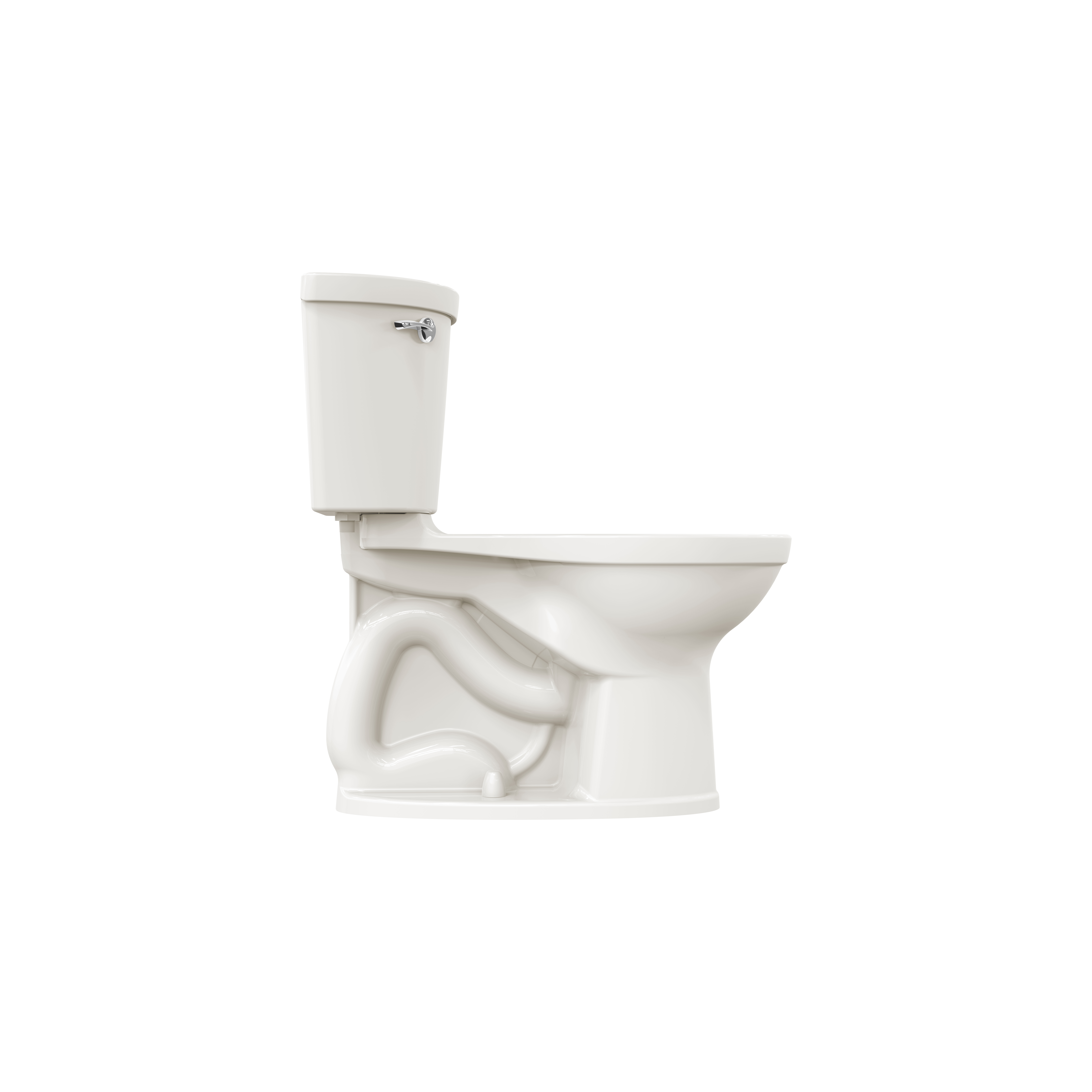 Toilette Champion PRO, 2 pièces, 1,28 gpc/4,8 lpc, à cuvette allongée à hauteur de chaise, sans siège